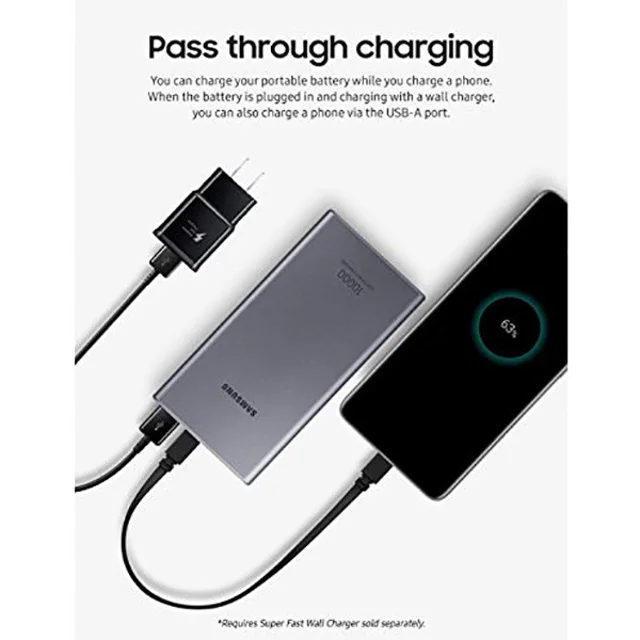 پاوربانک سامسونگ مدل 25W EB-P3300 ظرفیت 10000 میلی آمپر ساعت 102397688