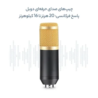 میکروفن کندانسر مدل BM-800 به همراه کابل 102947003